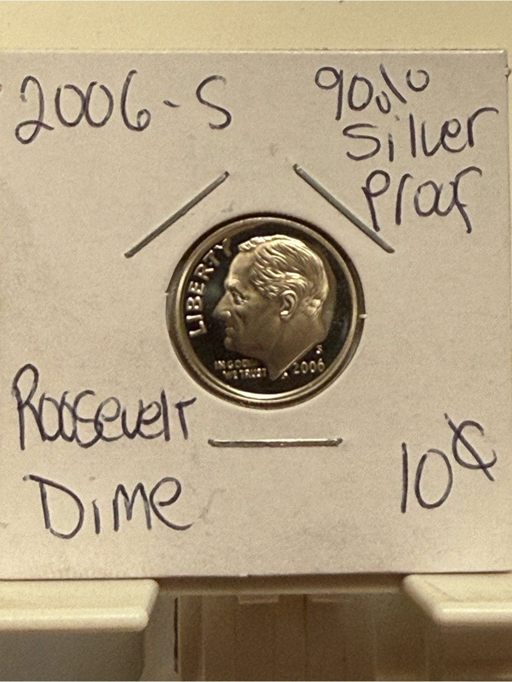 WN7 - 2006-S Roosevelt Dime Proof (90% Silver)
